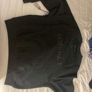Essentials Fear Of God Black Crewneck